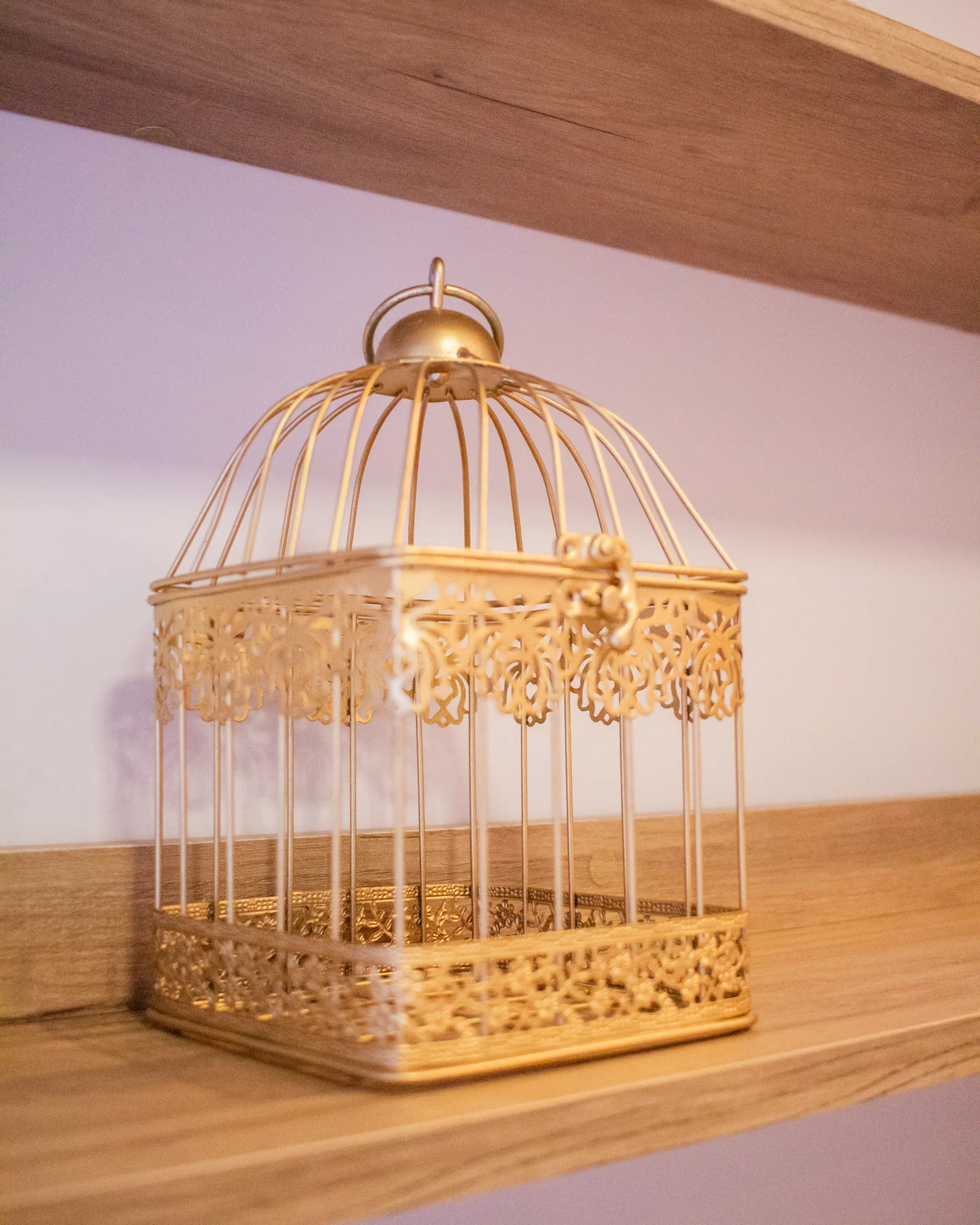 Detalhe decorativo dourado da Sala Verde